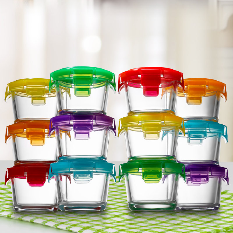 35oz. Glass Food Storage Container