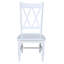 Chaise d'appoint en bois massif Audianna-268484258