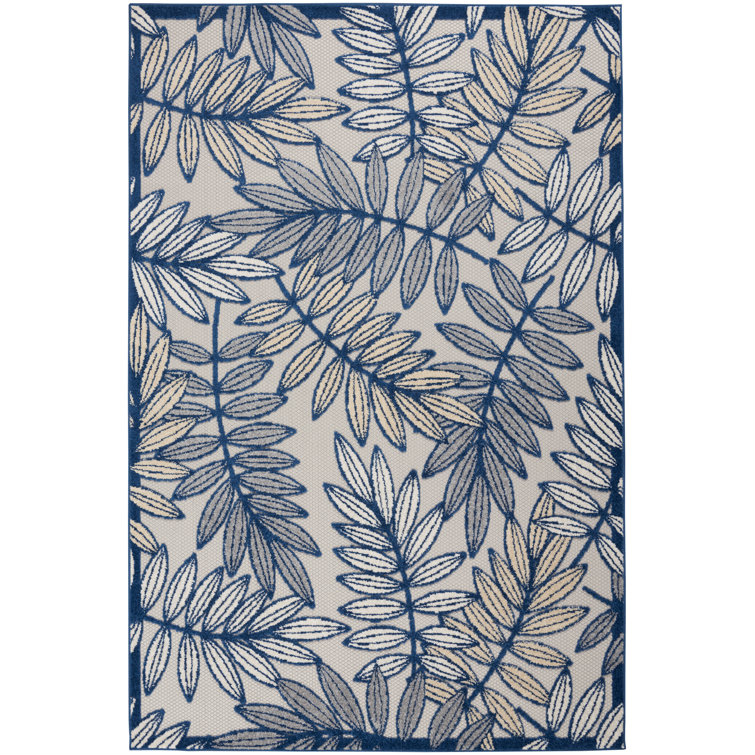 Adames Floral Indoor / Outdoor Rug
