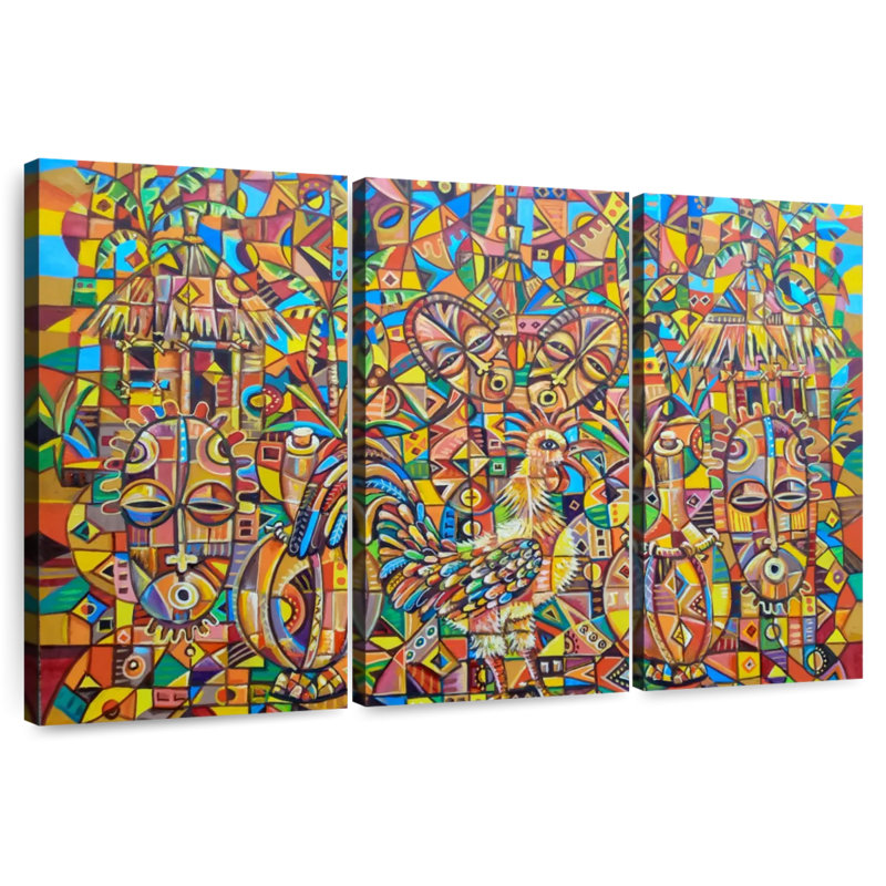 Avery African Juju Society I, H 32 po x l 50 po
