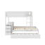Lit double superposé double avec lit gigogne simple, bureau sous le lit et tiroirs de rangement, aucun sommier nécessaire-1039828363
