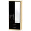 Yvette 2 Door Manufactured Wood Wardrobe-23704031-18860274