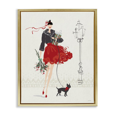 «Holiday Fashionista Girl» par Anne Tavoletti