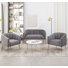 Mariantonietta 3 - Piece Velvet Living Room Set