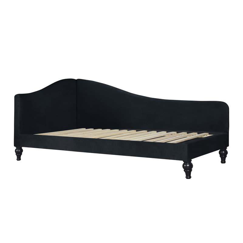 Pahrump Upholstered Daybed, Black