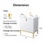 Ensemble de meuble-lavabo simple 30 po blanc moderne