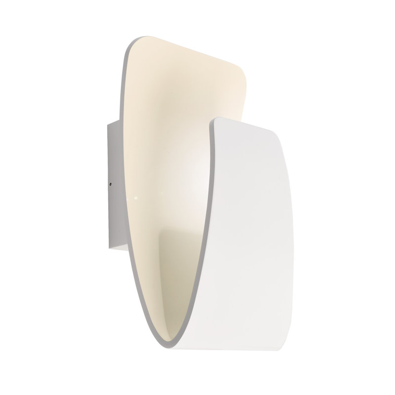 Canopus LED Flush Mounted Sconce, Weiß