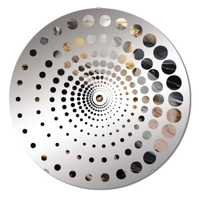 Geralene - Miroir mural spiralé
