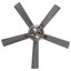 Ventilateur de plafond avec lustre en cristal à DEL à 5 pales 52 po Bainbridge-572300173