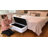 Toleen Storage Ottoman Bench for End of Bed Gold Legs, Modern Faux Fur Entryway Bench Upholstered Padded with Storage for Living Room Bedroom -1173824846