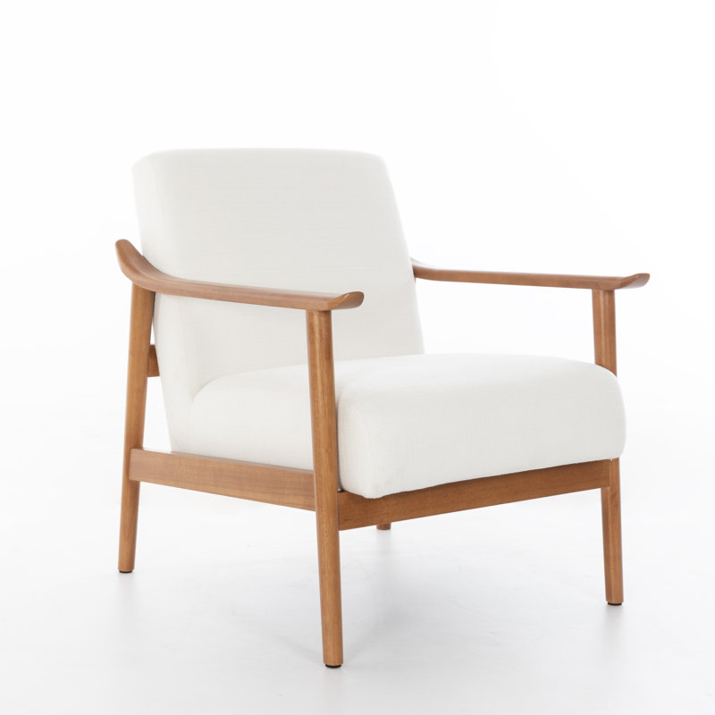 Fauteuil Wythe, Blanc