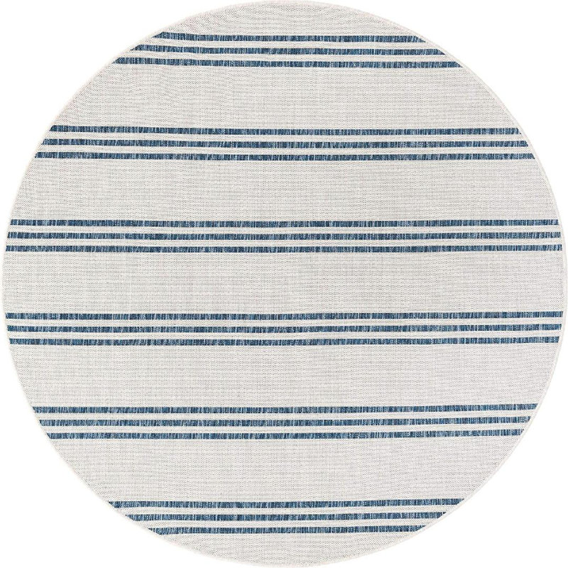 Viking Jill Zarin Anguilla Indoor/Outdoor Rug, Round 6'7"