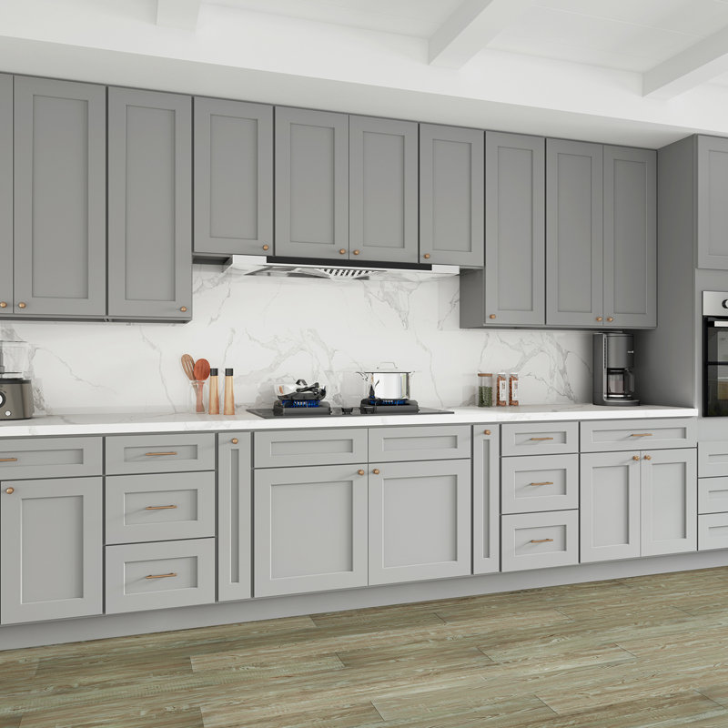 Base Spice Rack Cabinet, Gray, 6"