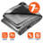 7 Mil Heavy Duty Polyethylene Tarp, Waterproof, UV Resistant-67633268