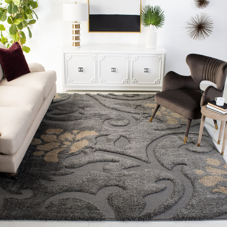 Chaffin Shag Performance Floral Rug