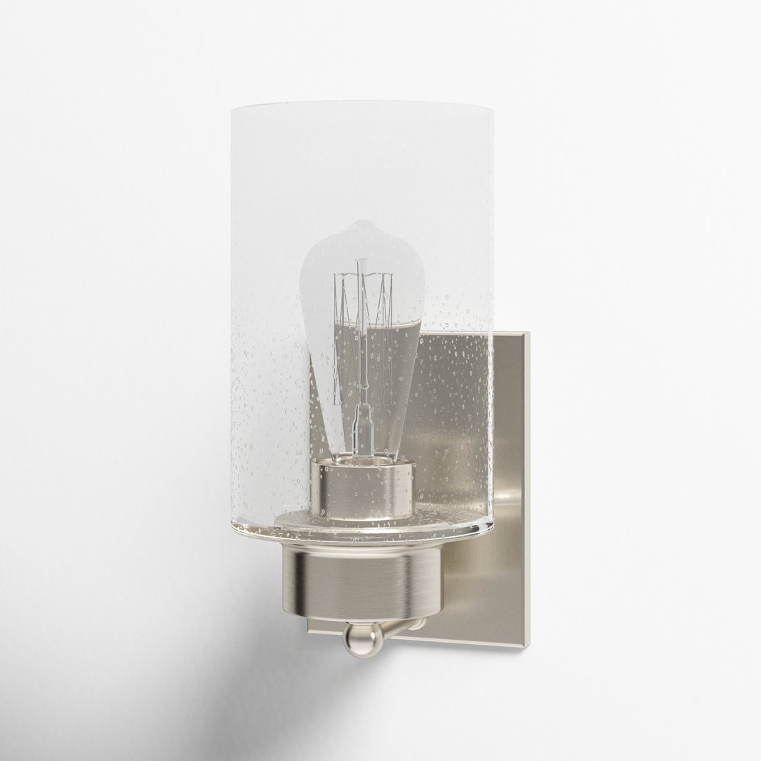Colada Steel Armed Sconce Birch Lane™ Finish: Brushed Nickel