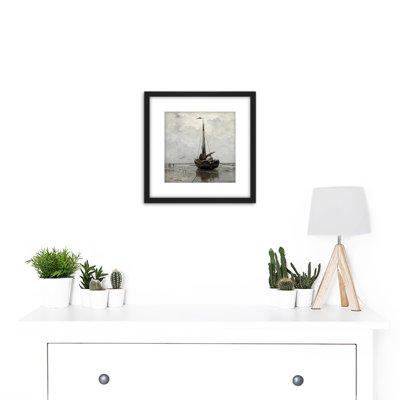 Fishing Boat by Jacob Maris - Single Picture Frame Painting