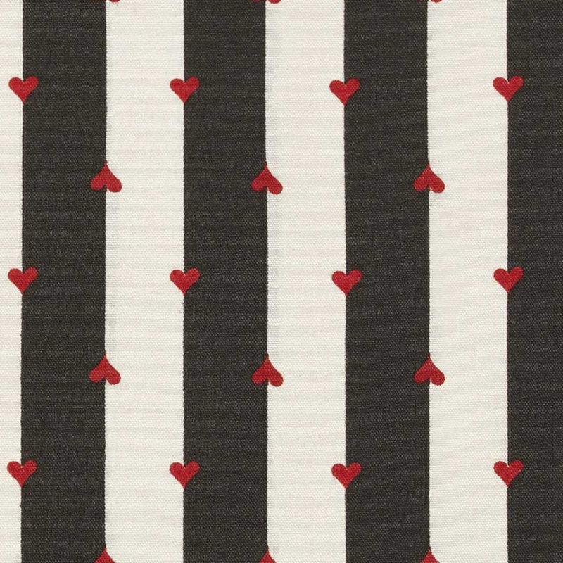 Betsey Johnson Printed Novelty Sheet Sets, Twin Sheet Set with 1 Standard Pillowcase, Wonderland Stripe Black
