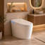 Toilette Smart Bidet avec siège chauffant à chasse d'eau automatique et télécommande