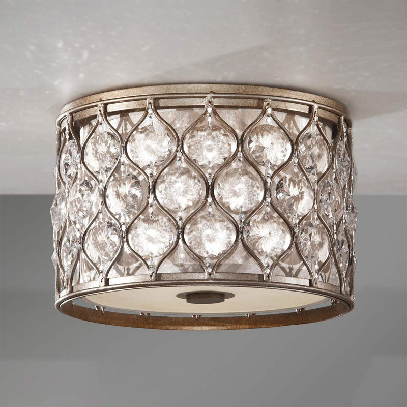 Alissa Fabric Flush Mount