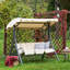 3 Person Porch Swing with Canopy