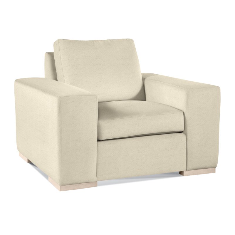 Memphis Armchair, Ivory Crypton Performance; 0886-91, Java