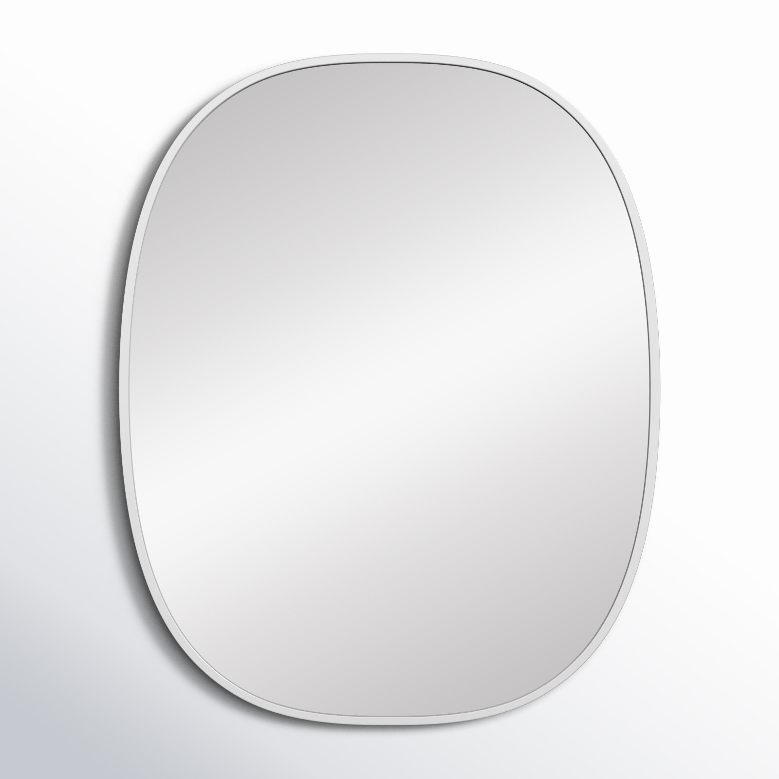 Sabine Accent Mirror, Silver, 30" x 24"