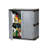37" H x 36" W x 18" D 2 Door Storage Cabinet