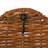Aubree Wavy Rattan Floating Shelf