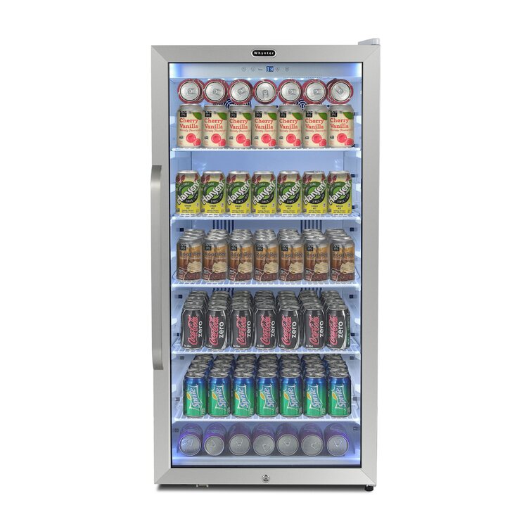 Whynter 8,1 pieds cubes Réfrigérateur à boissons 231 canettes avec porte éclairée