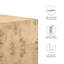 Cosmos 36" Square Burl Wood Coffee Table-90863240