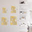 Abstrait géométrique minimaliste moderne abstrait décoratif décoratif suspendu-124839604-124839598