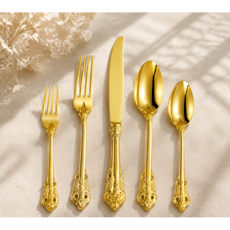 20-Piece 18/10 Stainless Steel Flatware Set
