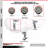 4-Piece Polyolefin Caster Set