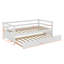 Lit plateforme simple avec lit gigogne-304594314