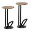 Hook Stool with Metal Frame-875938534