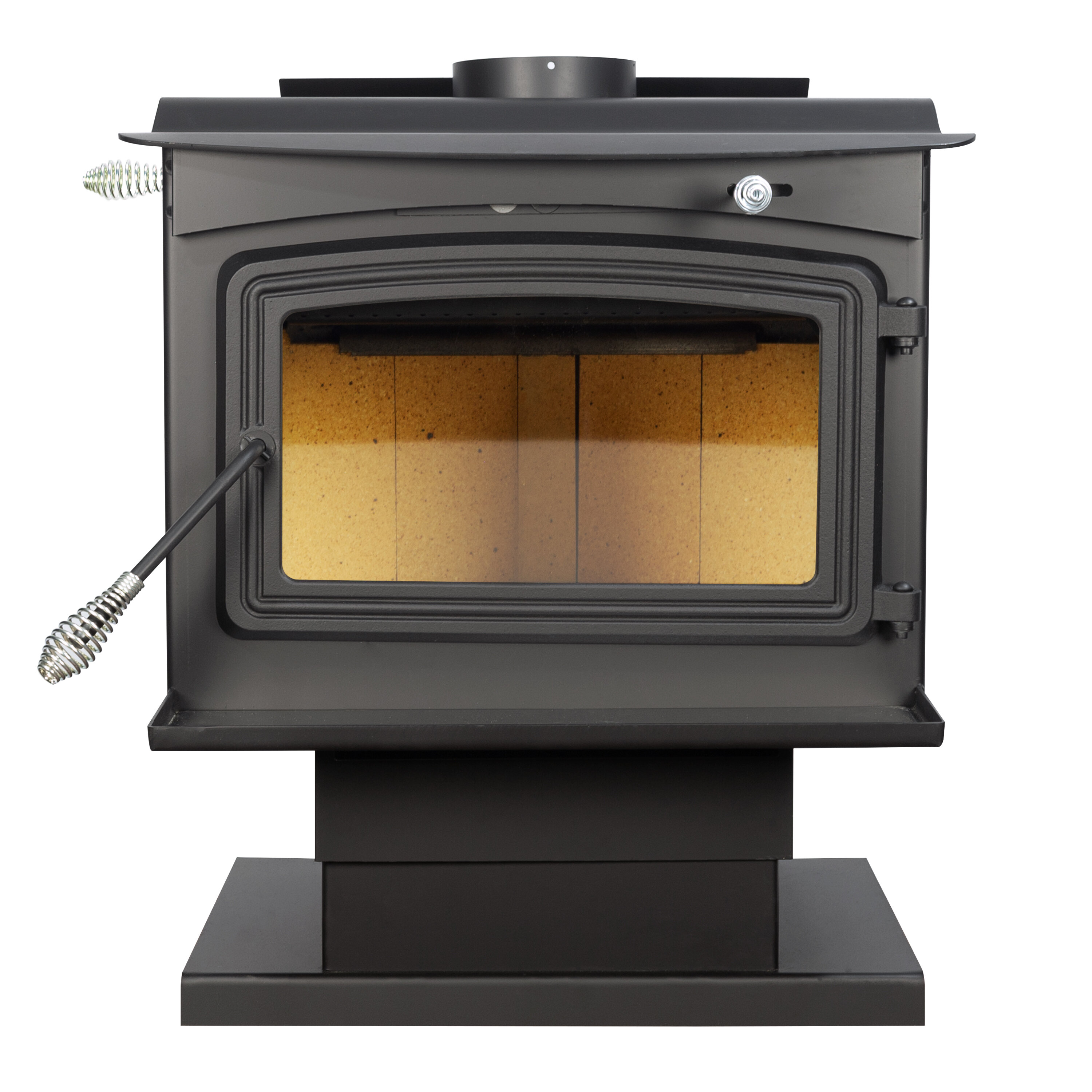 STHOUYN 11 Square Feet Natural Vent Freestanding Wood Burning Stove &  Reviews