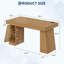 Bureau de direction moderne de 55 pouces avec centre d'alimentation intégré et armoire de rangement dissimulée, table de travail stable à structure en acier avec plusieurs options de finition