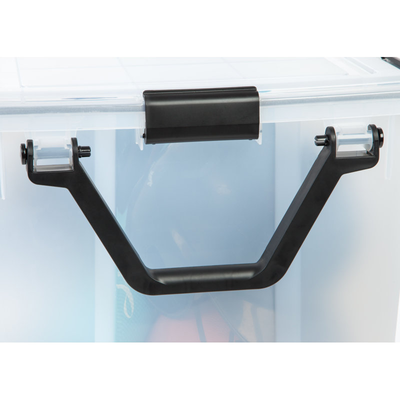 103 Qt./26 Gal. Weatherproof Storage Tote in Clear