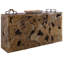 Console en teck naturel Organics