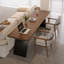 Brown Rectangular Solid Wood desk-108675351