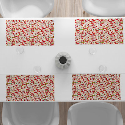 Polyester Abstract Rectangle Placemat