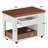 Coffee Table with Foldable Top & Casters-1702320679