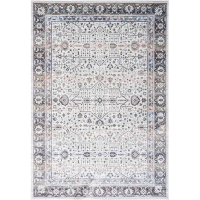 Helfrich Oriental Viscose Area Rug