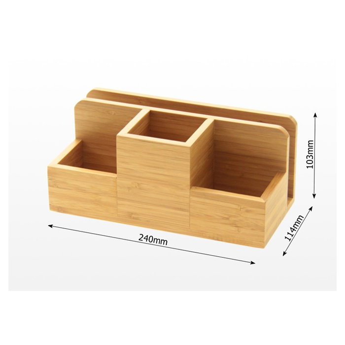 Wood Desk Organiser