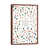 Classic Brown Wood Floater Framed