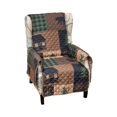 Your Lifestyle by Donna Sharp Brown Bear Cabin Chair Cover