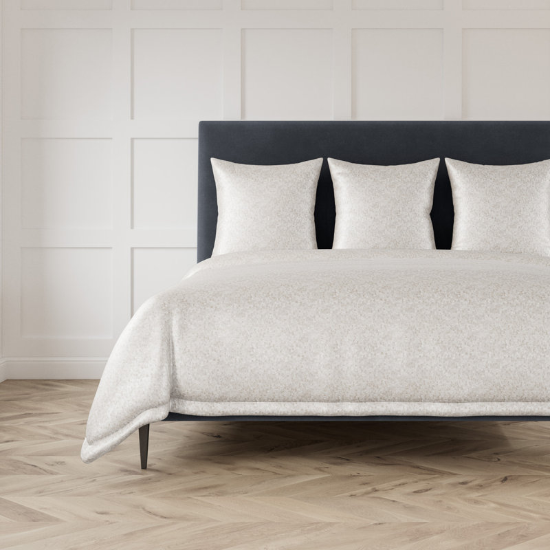 Diamond Dust Linen Duvet Cover, King Duvet Cover