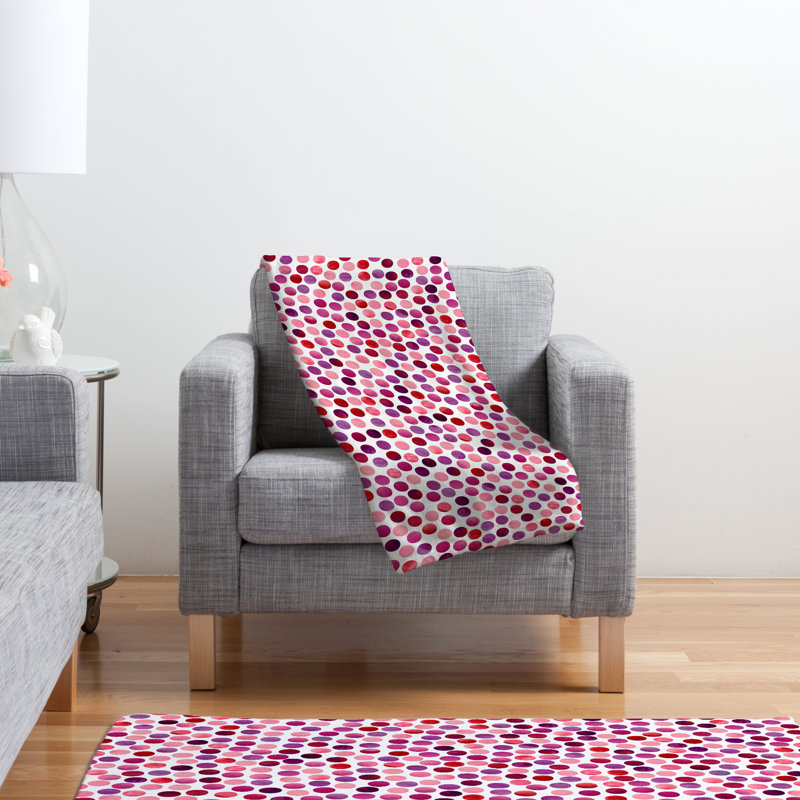 Garima Dhawan Dots Throw Blanket, Large
