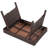 Devasheeh Rectangular Wicker/Rattan Outdoor Folding Coffee Table